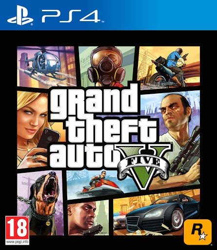GTA V-PS4 cover ts