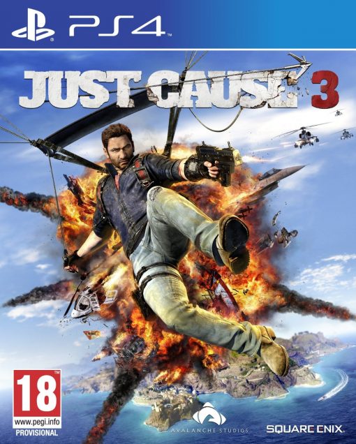 JustCause Ps4 Cover