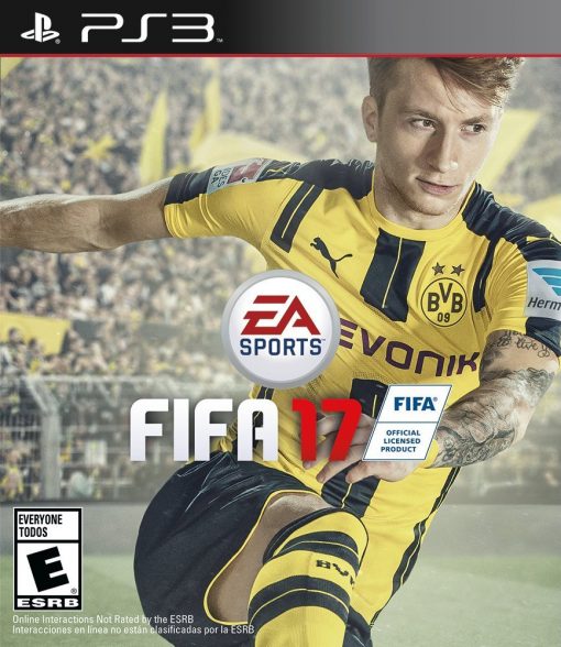 FIFA 17 PS3 Cover