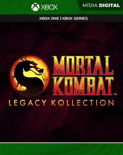 Mortal Kombat: Legacy Kollection Xbox Mídia Digital