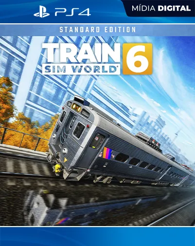Train Sim World 6 Playstation 4 Mídia Digital