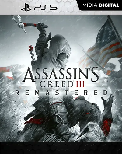 Assassins Creed III Remastered Playstation 5 Mídia Digital