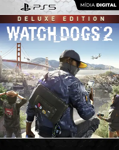 Watch Dogs 2 - Deluxe Edition Playstation 5 Mídia Digital