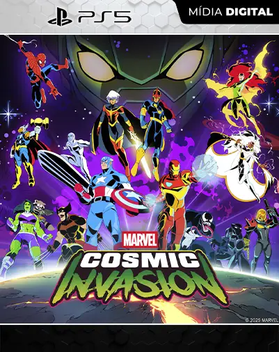 MARVEL Cosmic Invasion Playstation 5 Mídia Digital
