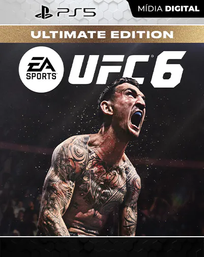 UFC 6 Edição Ultimate Playstation 5 Mídia Digital