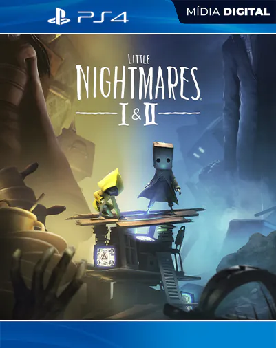 Pacote Little Nightmares I e II Playstation 4 Mídia Digital